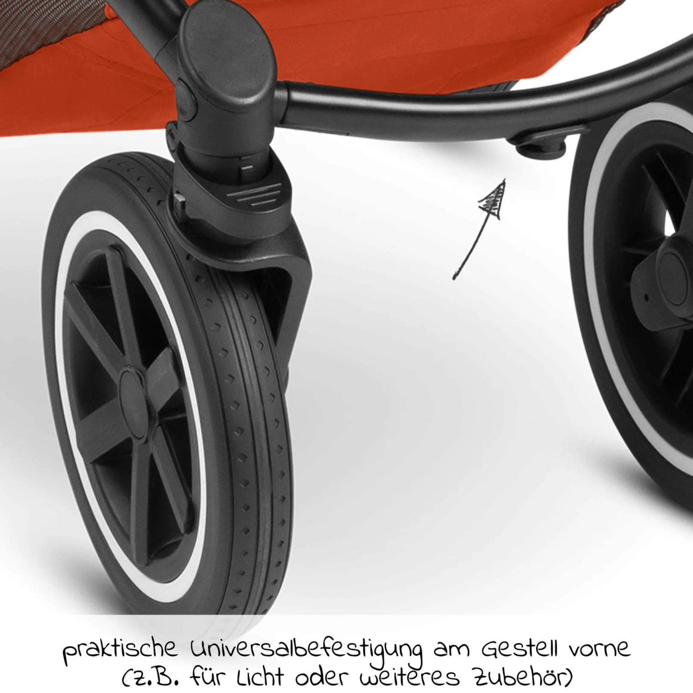 Buggy & Sportwagen Samba mit Sportsitz (ab ca. 9 Monate) - Carrot - Kollektion 2024