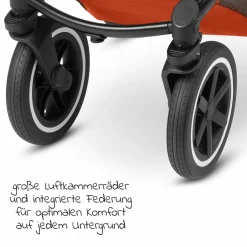 Buggy & Sportwagen Samba mit Sportsitz (ab ca. 9 Monate) - Carrot - Kollektion 2024