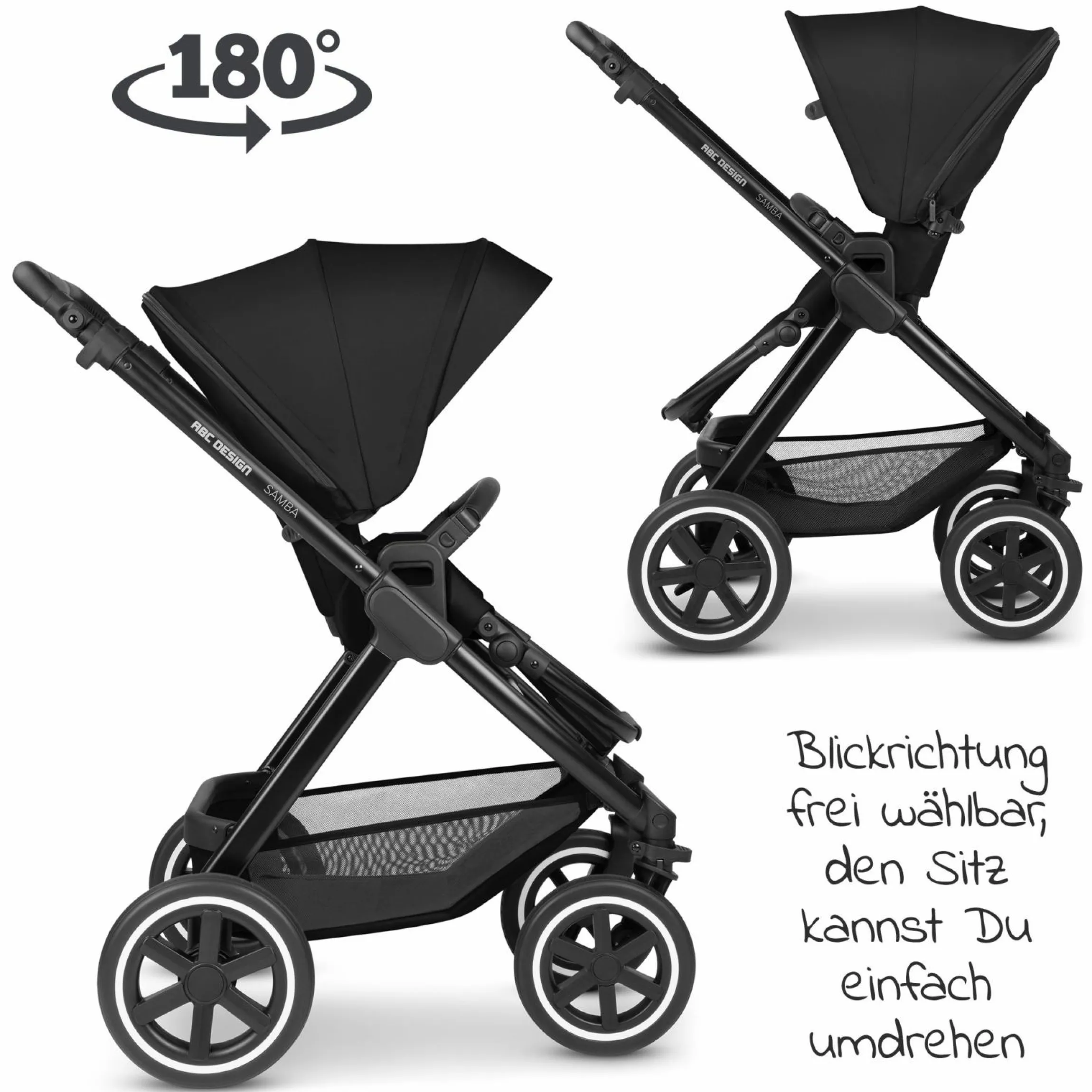 Buggy & Sportwagen Samba mit Sportsitz (ab ca. 9 Monate) - Ink - Kollektion 2024