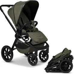 Buggy & Sportwagen Sport bis 22 kg mit Liegeposition, umsetzbare Sitzeinheit und Teleskopschieber - Moss Melange