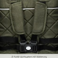Buggy & Sportwagen Styler Elite bis 22 kg mit Trolly-Funktion und Liegefunktion - Olive Melange