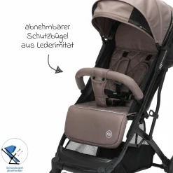 Buggy & Sportwagen Styler Elite bis 22 kg mit Trolly-Funktion und Liegefunktion - Taupe