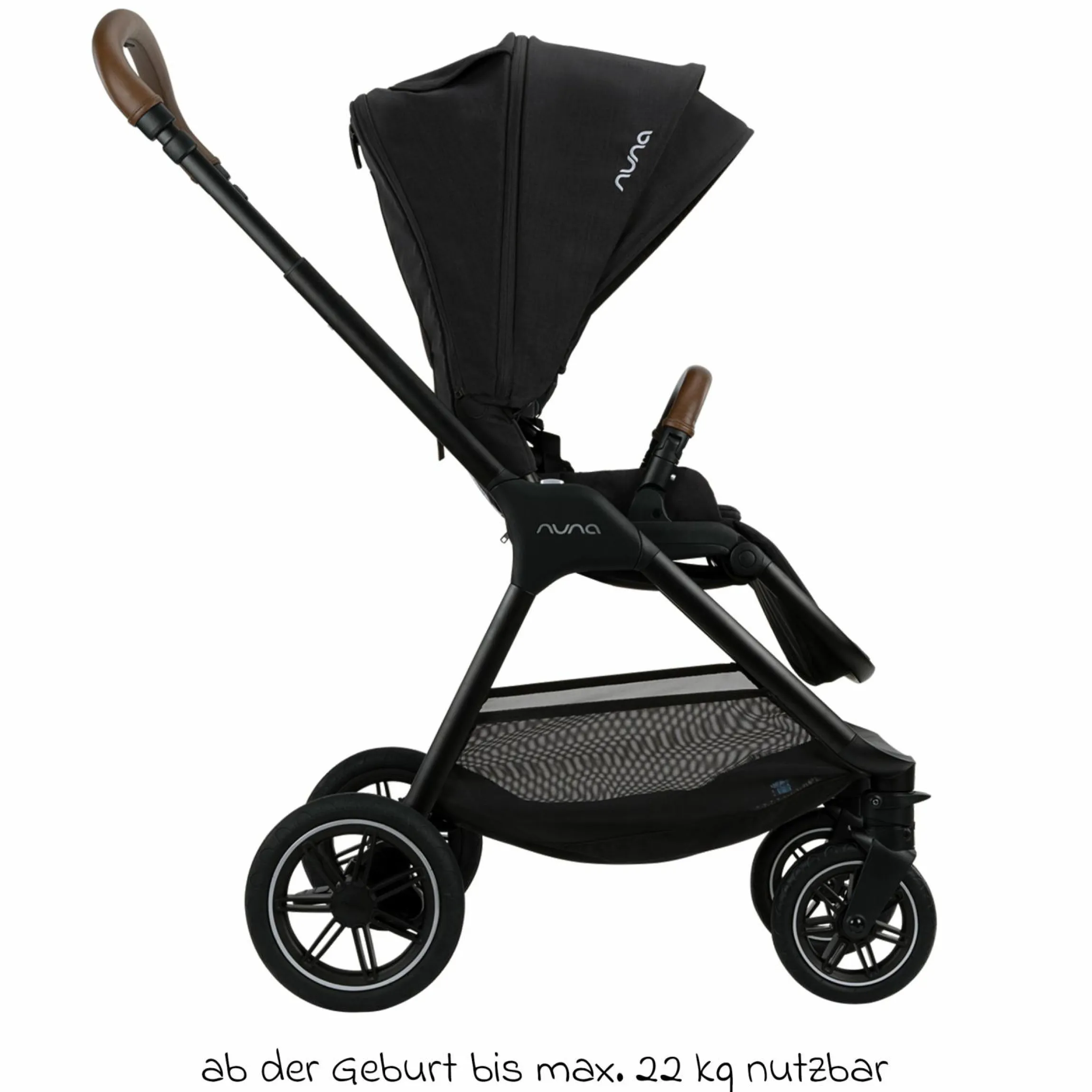 Buggy & Sportwagen TRIV next mit Liegefunktion, umsetzbarer Allwettersitz, Teleskopschieber nur 8,9 kg, inkl. Adapter & Regenschutz - Caviar - Kollektion 2025