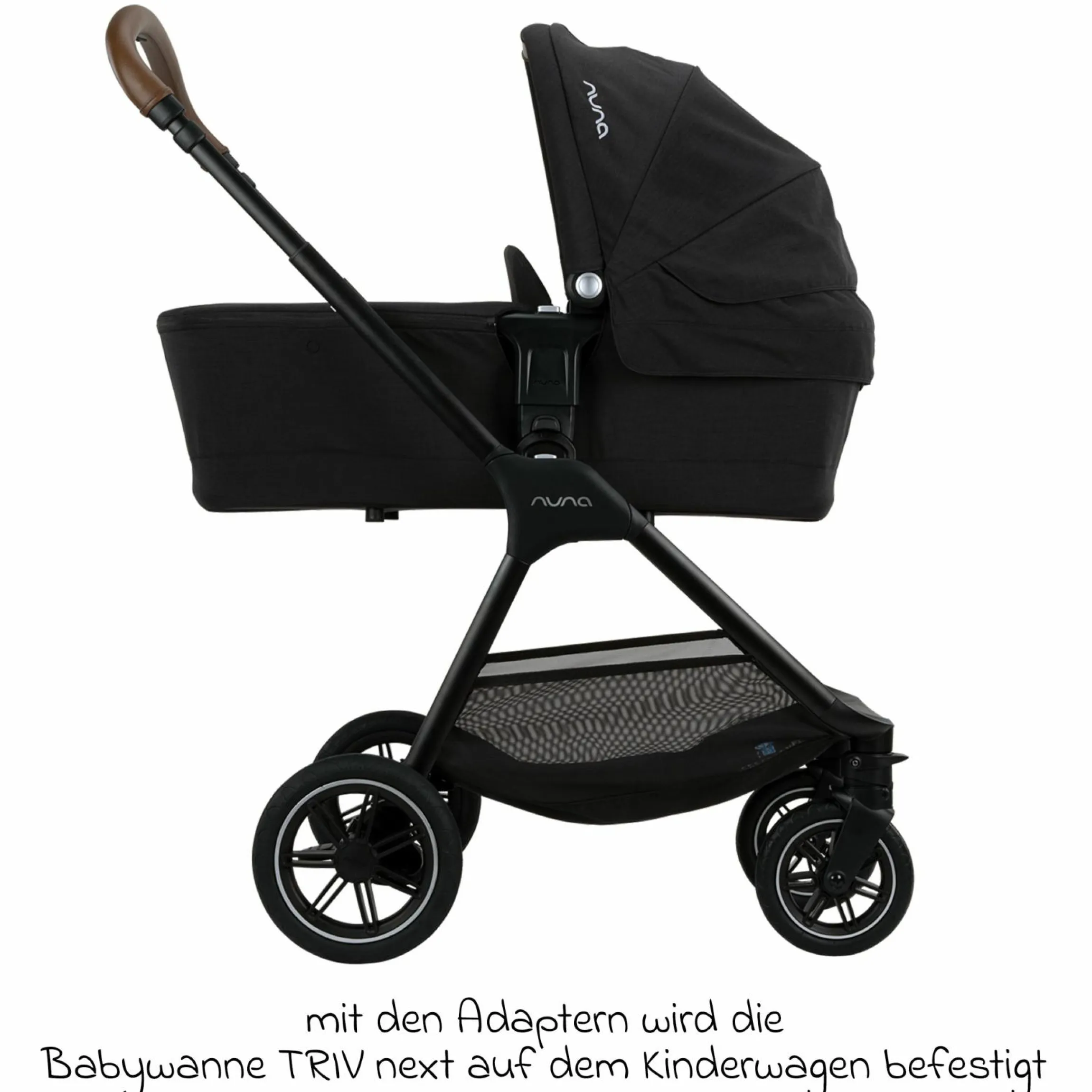 Buggy & Sportwagen TRIV next mit Liegefunktion, umsetzbarer Allwettersitz, Teleskopschieber nur 8,9 kg, inkl. Adapter & Regenschutz - Caviar - Kollektion 2025