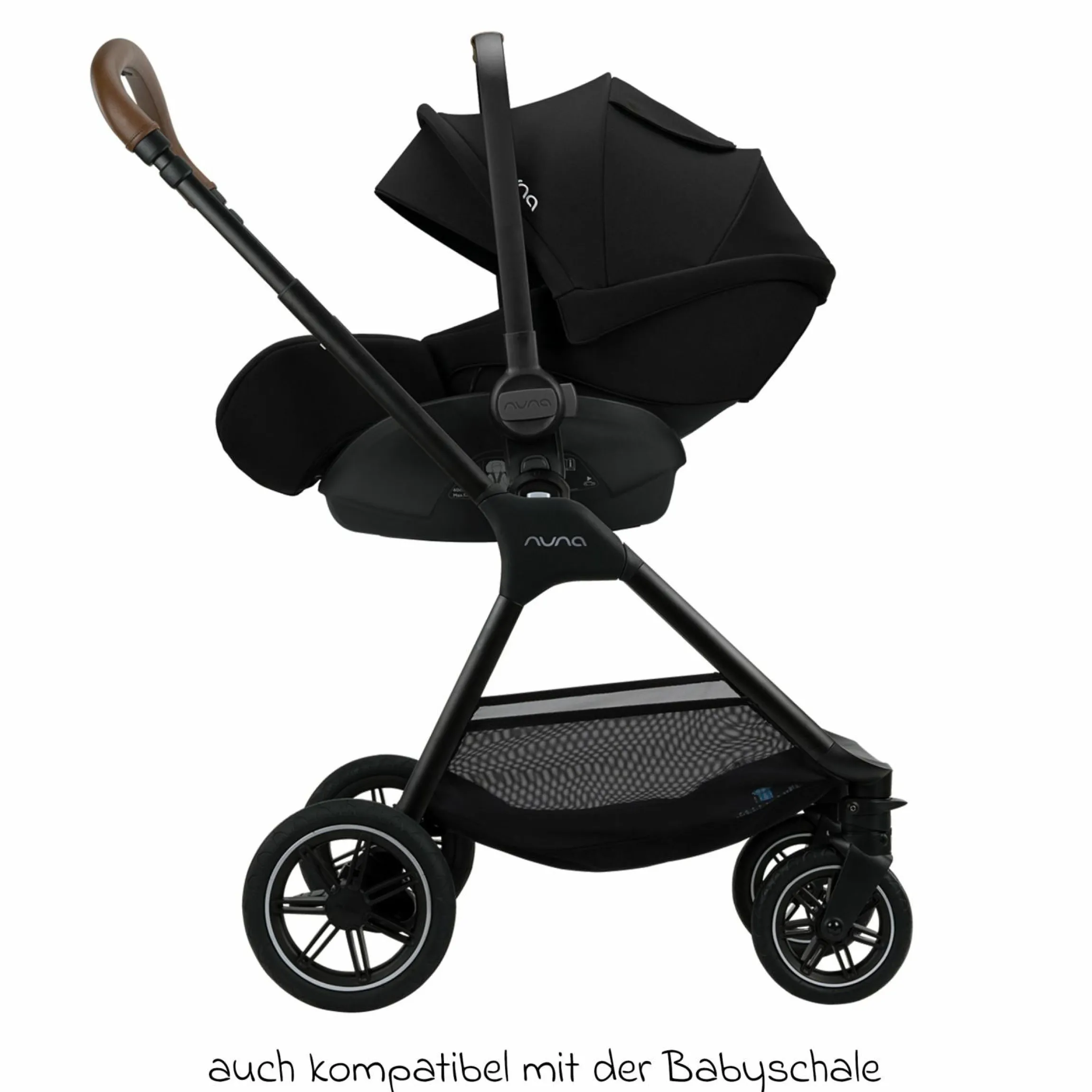 Buggy & Sportwagen TRIV next mit Liegefunktion, umsetzbarer Allwettersitz, Teleskopschieber nur 8,9 kg, inkl. Adapter & Regenschutz - Caviar - Kollektion 2025
