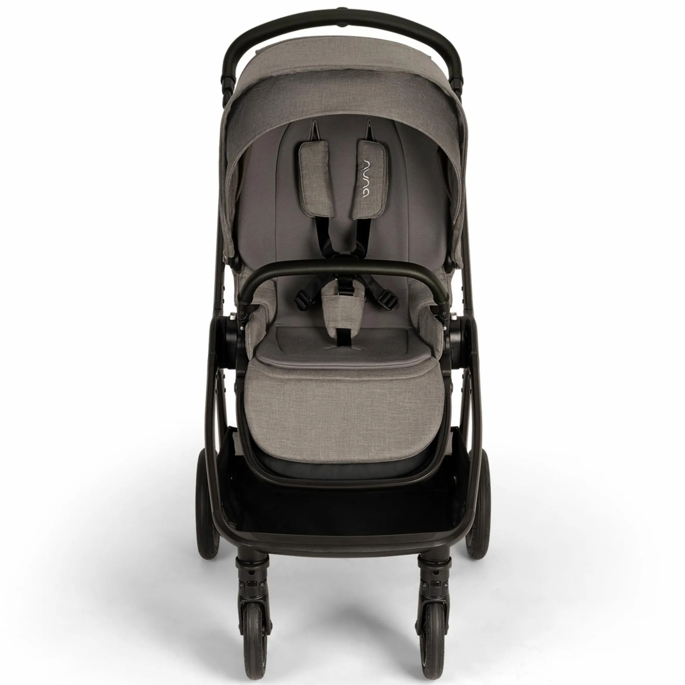Buggy & Sportwagen TRIV next bis 22 kg mit magnetischem Gurtverschluss, umsetzbarem Allwettersitz, höhenverstellbarem Schieber - nur 8,9 kg schwer inkl. Adapter & Regenschutz - Granite - Kollektion 2025