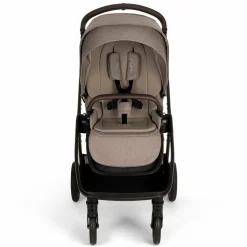 Buggy & Sportwagen TRIV next bis 22 kg mit magnetischem Gurtverschluss, umsetzbarem Allwettersitz, höhenverstellbarem Schieber - nur 8,9 kg schwer inkl. Adapter & Regenschutz - Cedar - Kollektion 2025