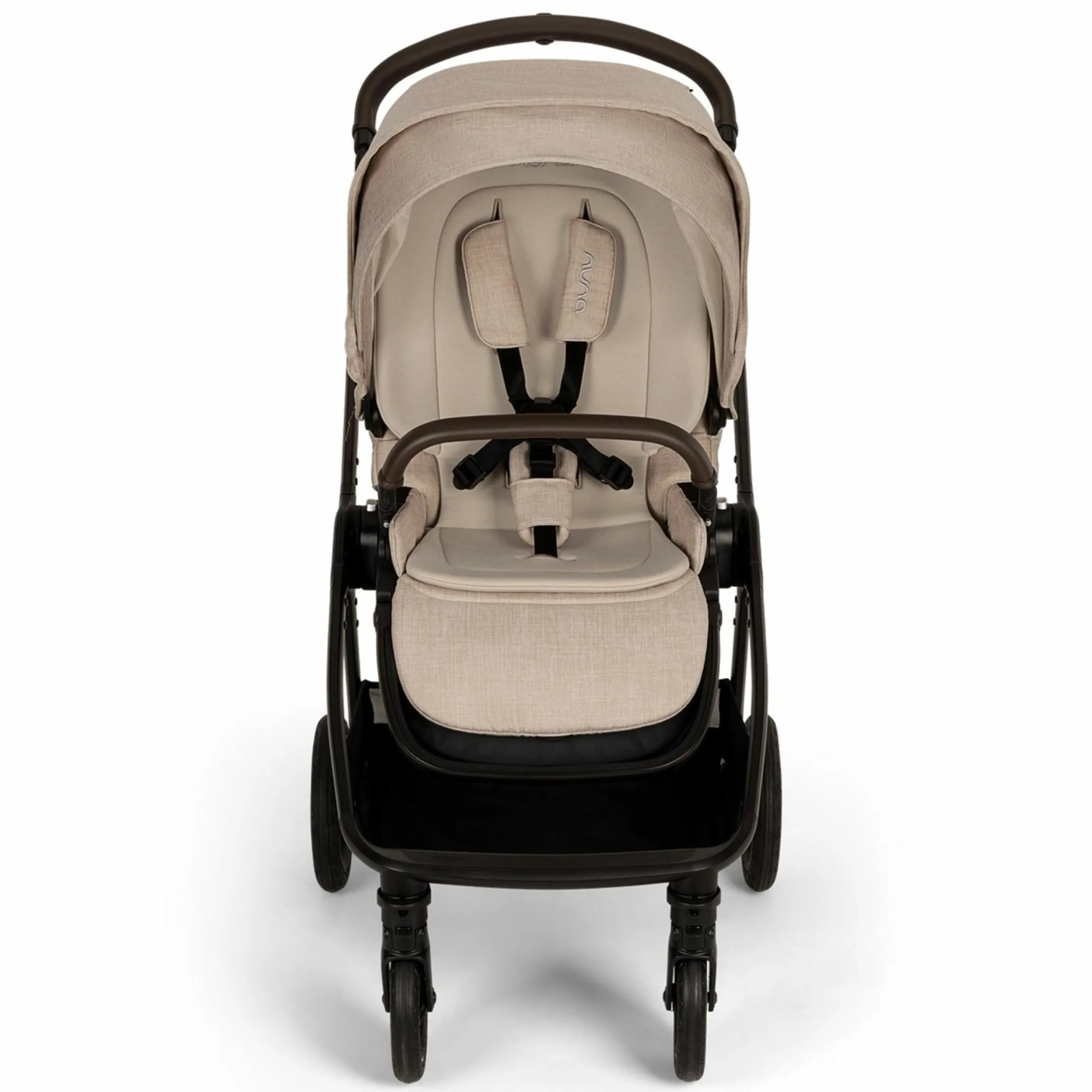 Buggy & Sportwagen TRIV next bis 22 kg mit magnetischem Gurtverschluss, umsetzbarem Allwettersitz, höhenverstellbarem Schieber - nur 8,9 kg schwer inkl. Adapter & Regenschutz - Biscotti - Kollektion 2025