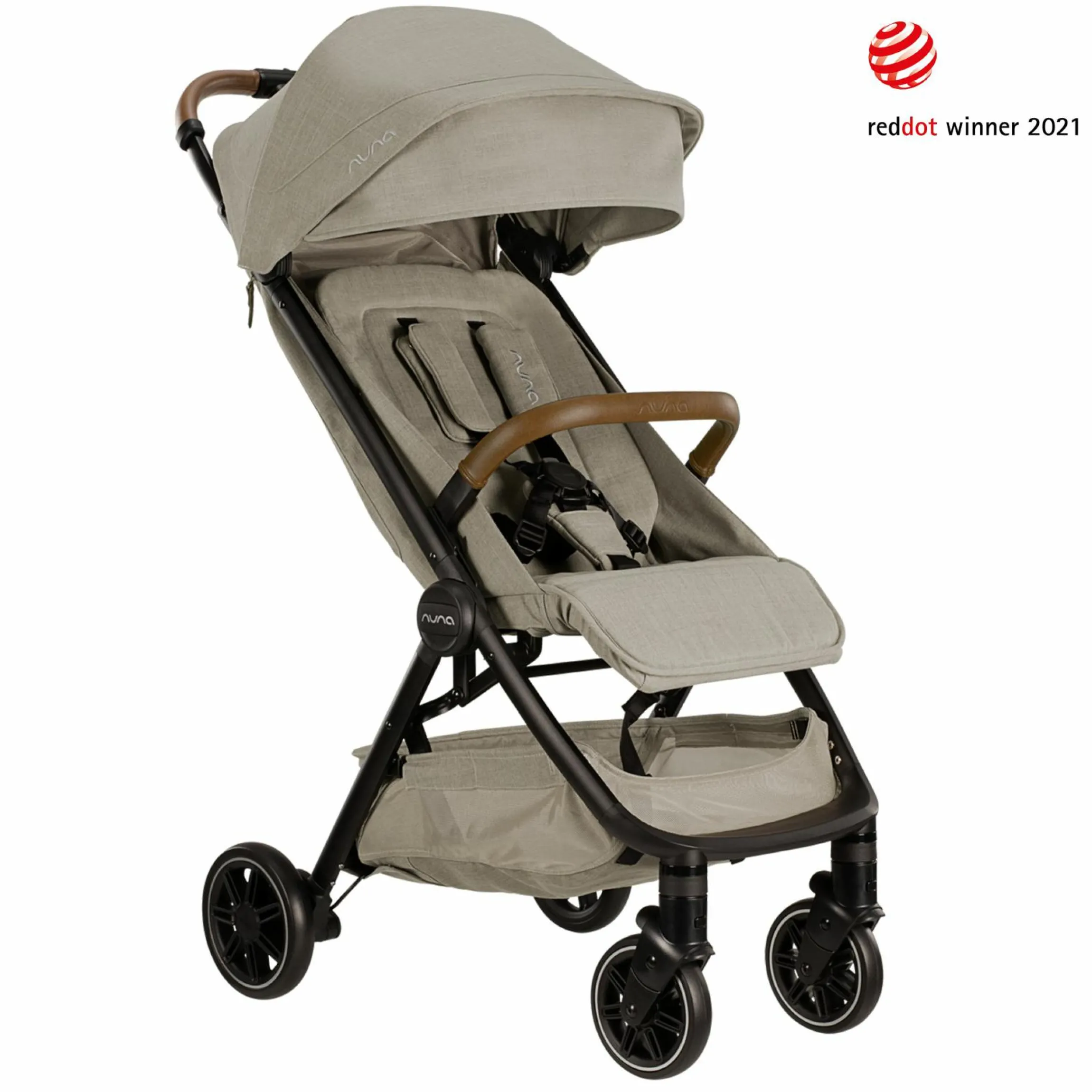 Buggy & Sportwagen TRVL bis 22 kg belastbar nur 7 kg leicht mit Liegefunktion inkl. Regenschutz & Transporttasche - Hazelwood