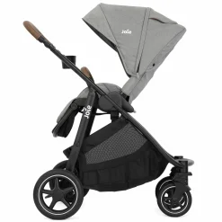 Buggy & Sportwagen Versatrax mit neuem Reifen-Design - bis 22 kg belastbar mit Teleskopschieber, umsetzbare Sitzeinheit, Adapter & Regenschutz - Pebble