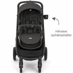 Buggy & Sportwagen Versatrax mit neuem Reifen-Design - bis 22 kg belastbar mit Teleskopschieber, umsetzbare Sitzeinheit, Adapter & Regenschutz - Laurel