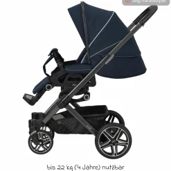 Buggy & Sportwagen Vip GTS bis 22 kg belastbar mit Teleskopschieber inkl. Regenschutz - Little Zoo - Kollektion 2024