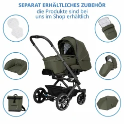 Buggy & Sportwagen Vip GTS bis 22 kg belastbar mit Teleskopschieber inkl. Regenschutz - Rainbow - Kollektion 2024