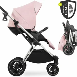 Buggy & Sportwagen Vision X inkl. XXL Zubehörpaket - Melange Rose
