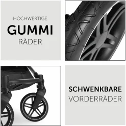 Buggy & Sportwagen Vision X inkl. XXL Zubehörpaket - Melange Rose