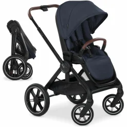 Buggy & Sportwagen Walk N Care mit Liegefunktion und drehbarem Sitz (bis 25 kg belastbar) - Dark Navy Blue