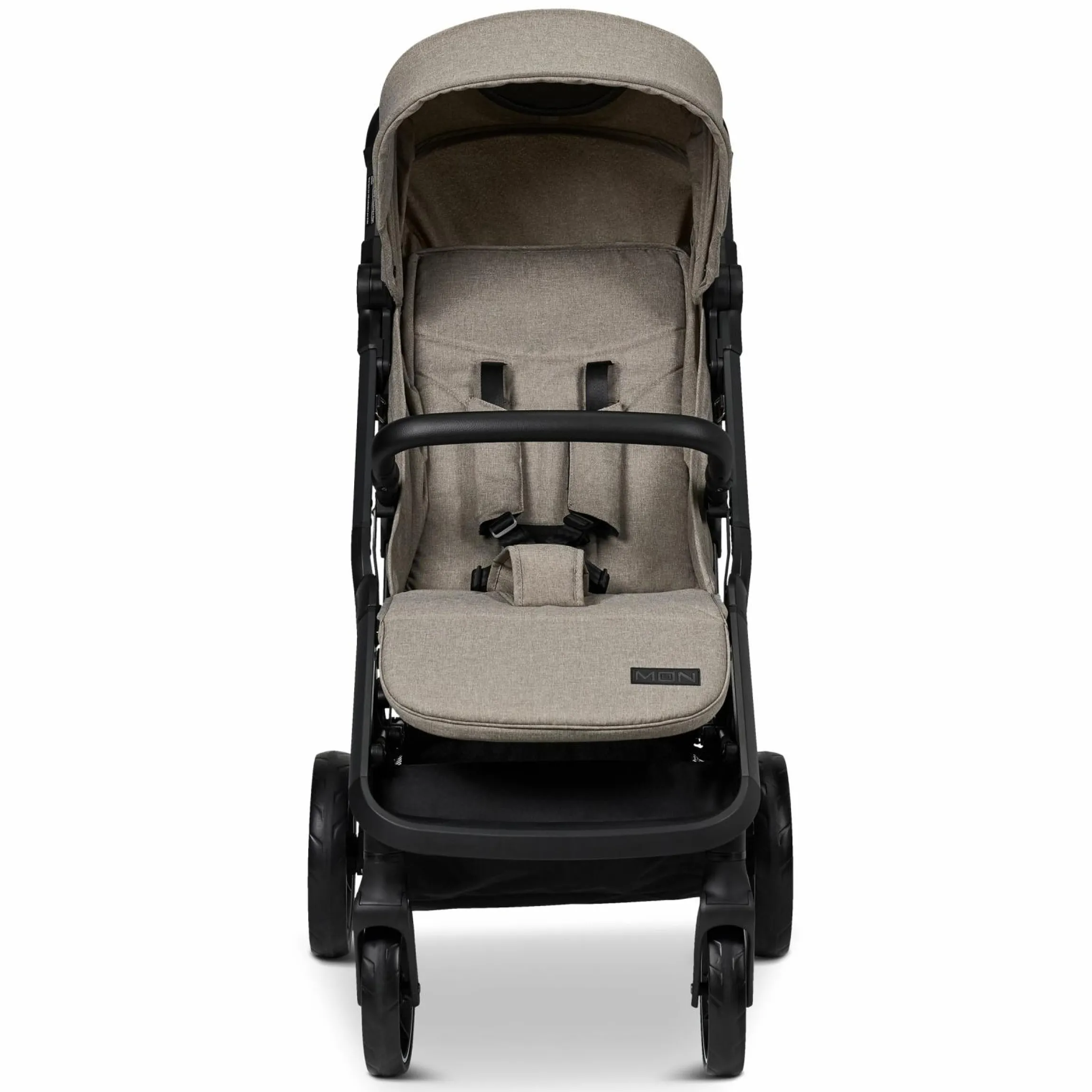 Buggy & Sportwagen Zac bis 22 kg mit Liegeposition, Einhand-Faltmechanismus inkl. Regenschutz & Transporttasche - Mud Melange