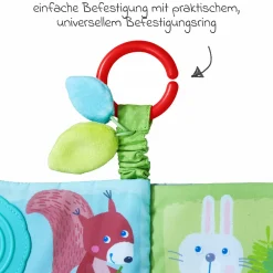 Buggy Buch Waldtiere - mit Beißecke