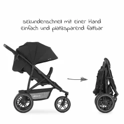 Buggy Rapid 3R (bis 25 kg) - Black
