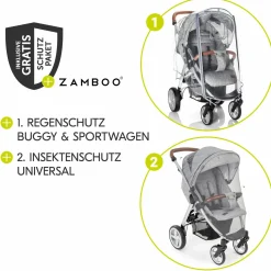 Buggy Rapid 4R Plus inkl. XXL Zubehörpaket & Buggy-Lenkrad - Grey