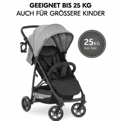 Buggy Rapid 4R Plus inkl. XXL Zubehörpaket & Buggy-Lenkrad - Grey