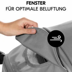 Buggy Rapid 4R Plus inkl. XXL Zubehörpaket & Buggy-Lenkrad - Grey