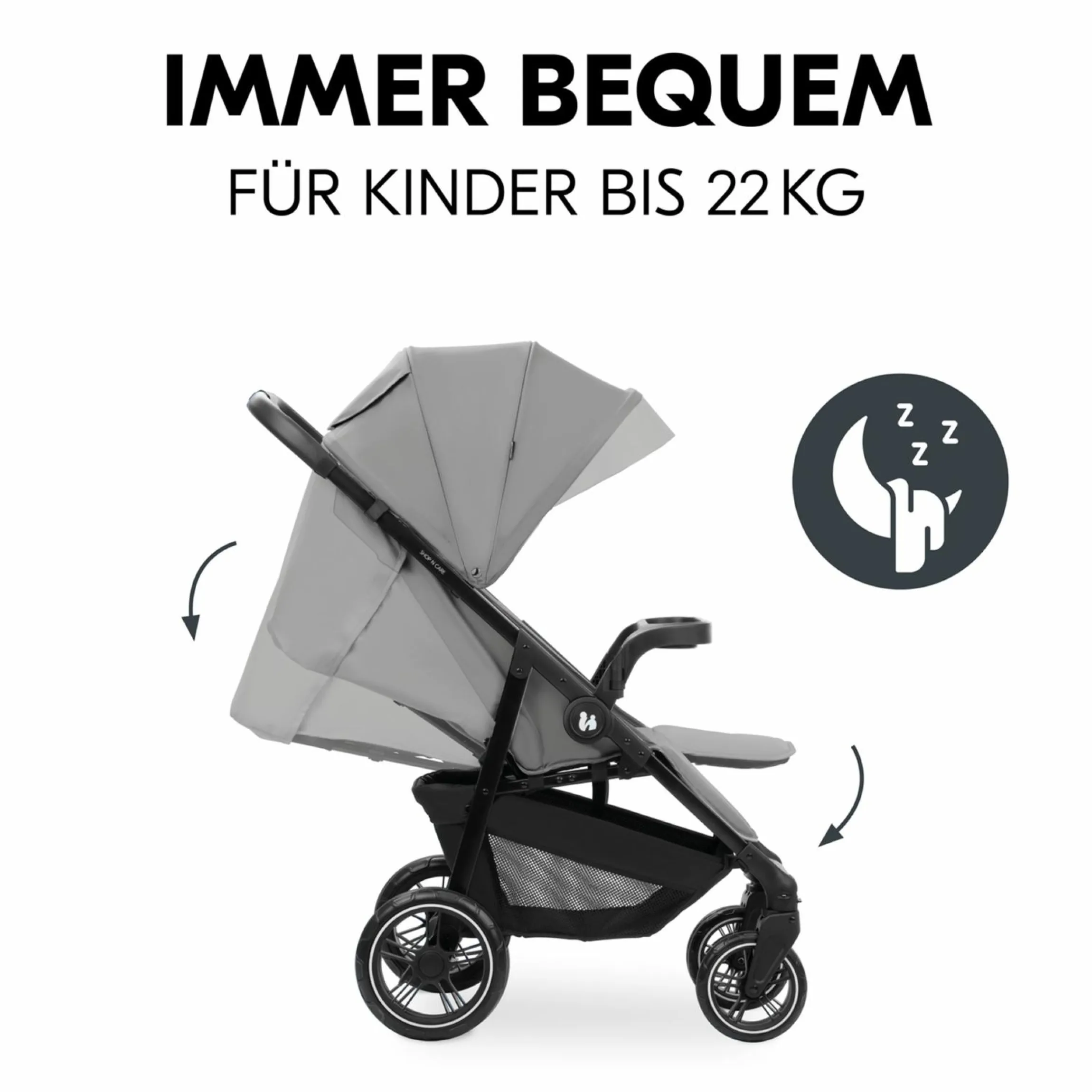 Buggy Shop N Care - Grey