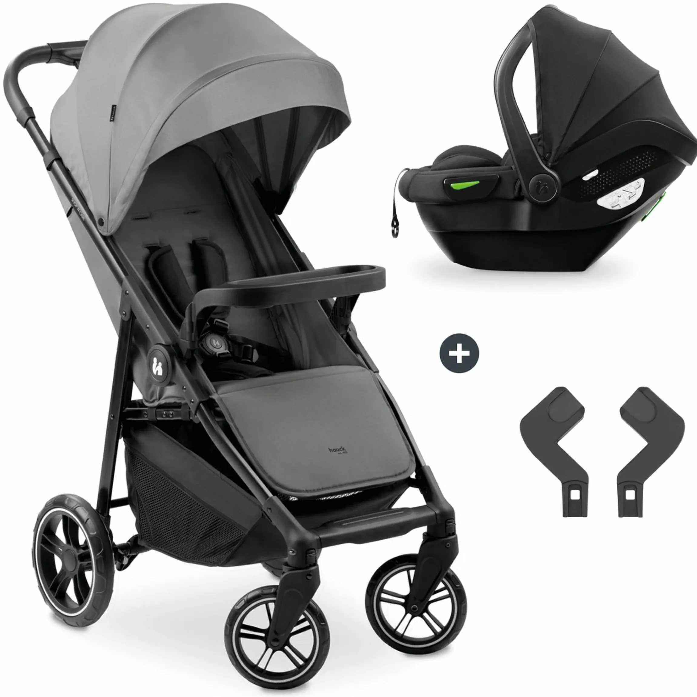 Buggy Shop N Care 2in1 Travel Set - Grey