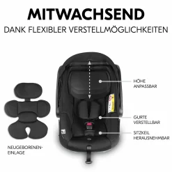 Buggy Shop N Care 2in1 Travel Set - Grey