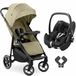 Buggy Shop N Care inkl. Autositz Pebble Pro - Olive