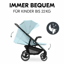 Buggy Shop N Care inkl. Autositz Pebble Pro - Dusty Blue