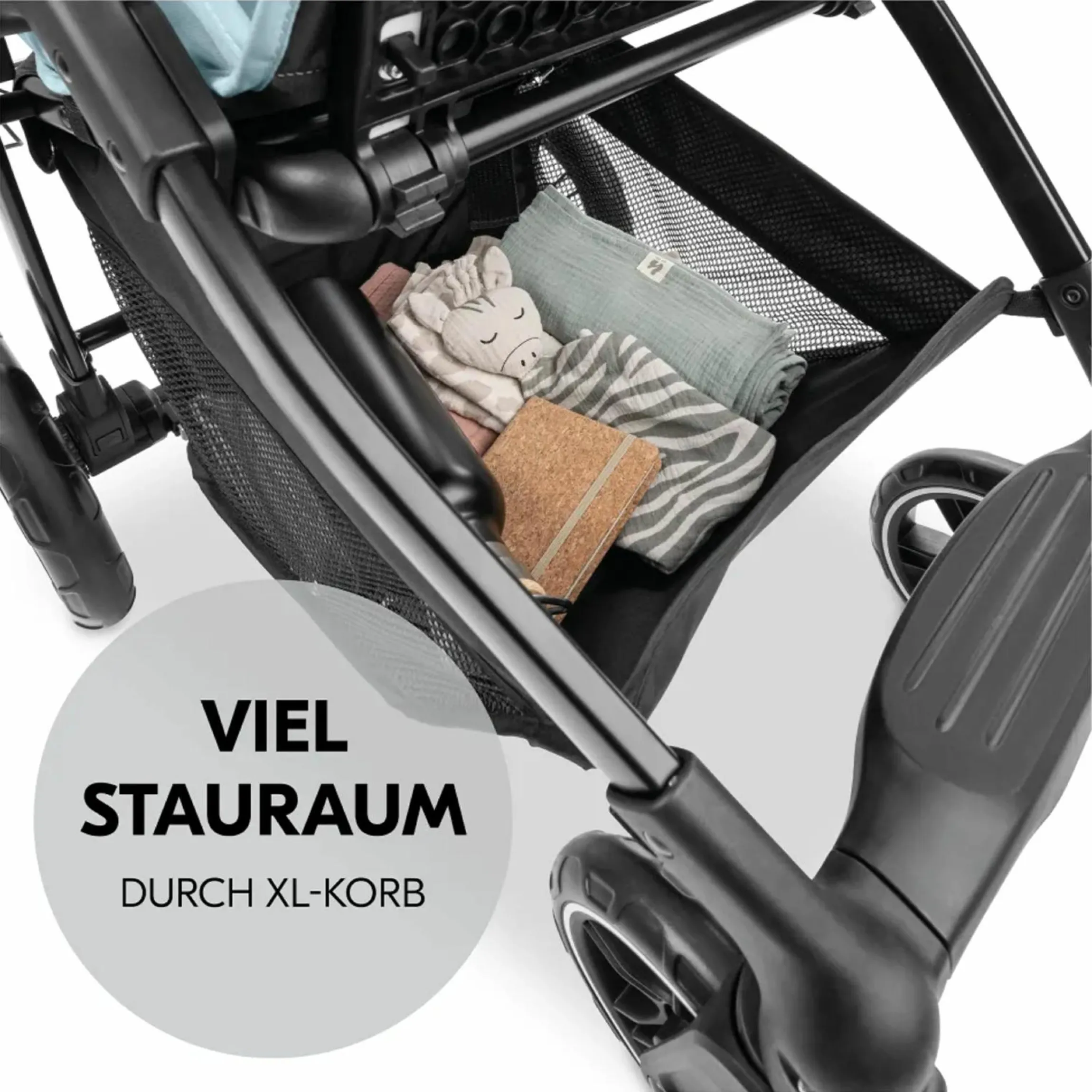 Buggy Shop N Care inkl. Reboarder Pearl Pro 2 - Dusty Blue