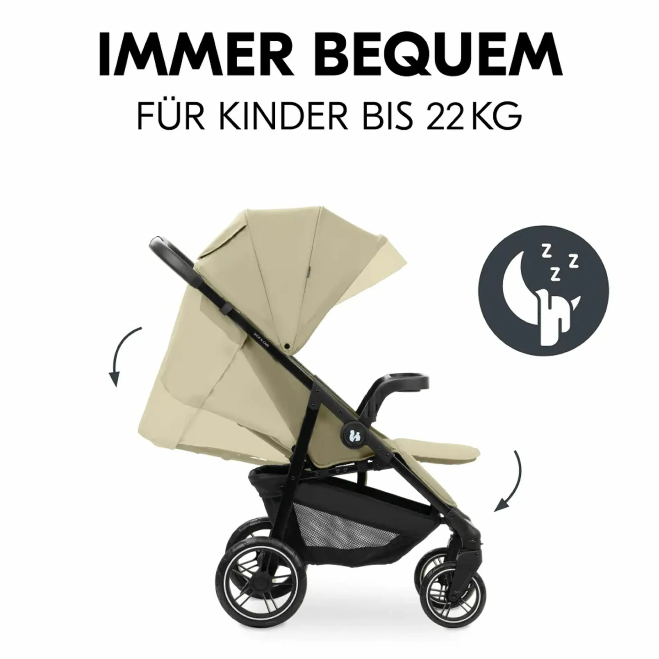 Buggy Shop N Care inkl. Reboarder Pearl Pro 2 - Olive