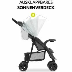 Buggy Shopper Neo II inkl. XXL Zubehörpaket & Fehn Spieltier - Grey