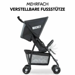 Buggy Sport inkl. XXL Zubehörpaket & Buggy-Lenkrad - Mickey Stars
