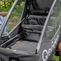 Cargo Einlegeplatte für Zweisitzer - Schwarz