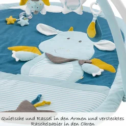 3D Activity-Decke Little Castle + GRATIS Strampler & Shirt- Let´s have a Party
