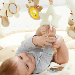 3D Activity-Decke Teddy - Rainbow + GRATIS Strampler & Shirt- Let´s have a Party
