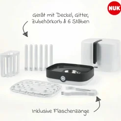 Dampfsterilisator Vario Express + Gratis PP-Flasche Perfect Match 260 ml