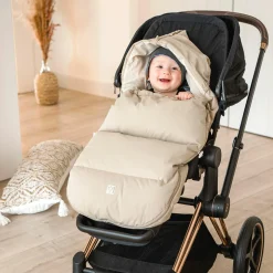Daunen-Fußsack Dowwny XL für Kinderwagen & Buggy - Sand