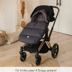 Daunen-Fußsack Dowwny XL für Kinderwagen & Buggy - Anthracit