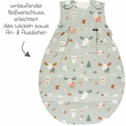 Daunen-Schlafsack - Baby Forest - Gr. 70 cm