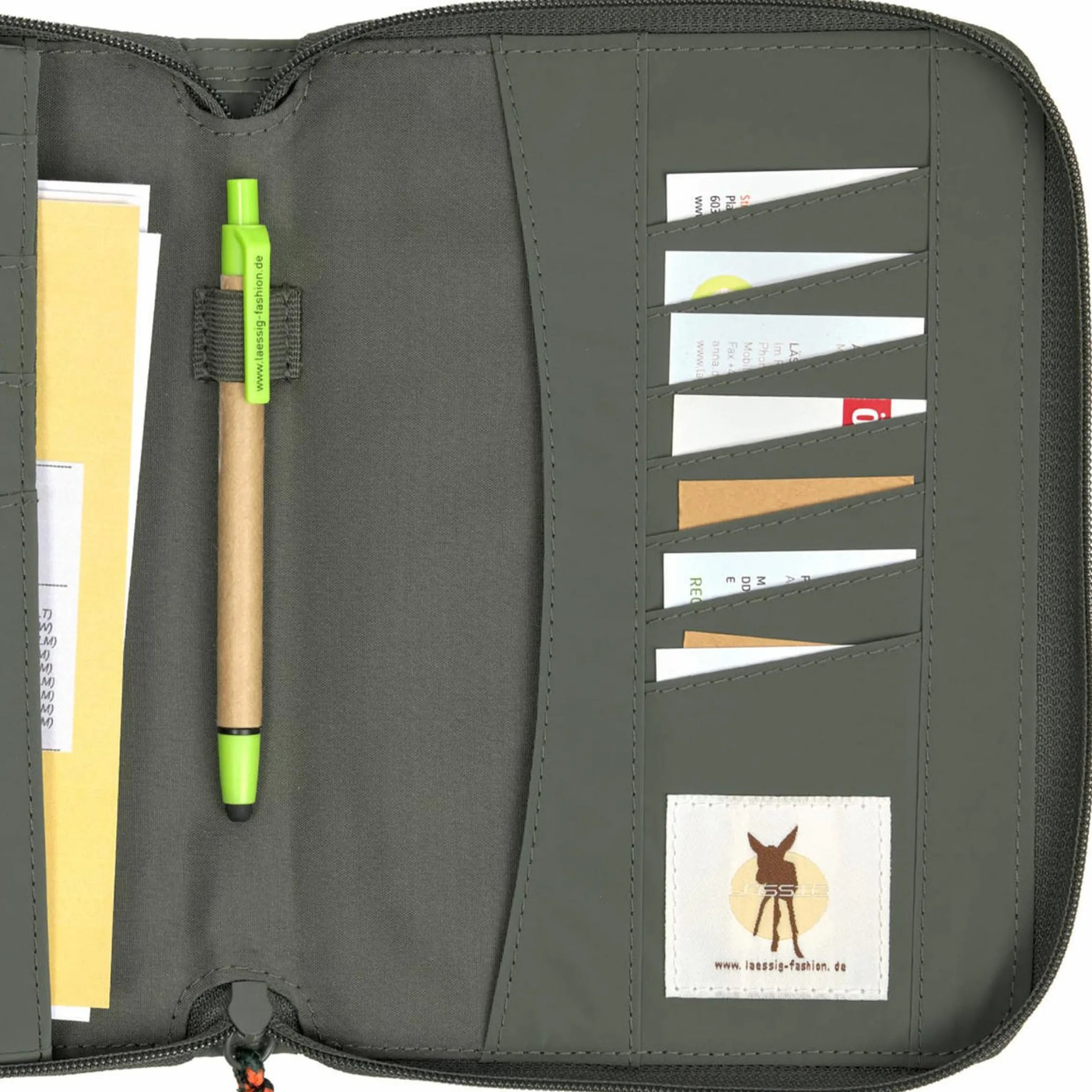Dokumenten-Tasche Mums Organizer - Olive