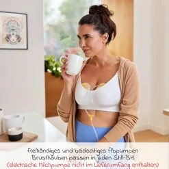 Doppelpumpset Hands-free für elektrische Doppel-Milchpumpen Swing Maxi & Freestyle