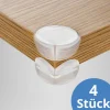 Eckenschutz 4er Pack inkl. Klebeband - Transparent