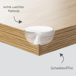 Eckenschutz 4er Pack inkl. Klebeband - Transparent