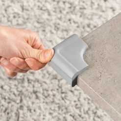 Eckenschutz Soft 4er Pack zum Kleben - Grau