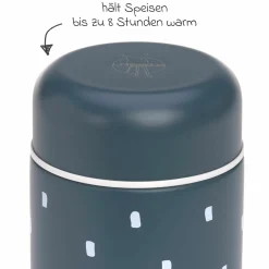 Edelstahl Behälter Food Jar - Happy Prints - Midnight Blue