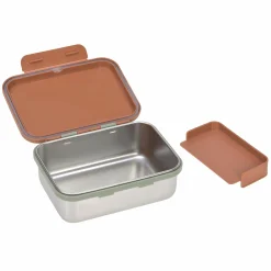 Edelstahl-Brotdose Lunchbox - Happy Prints - Caramel