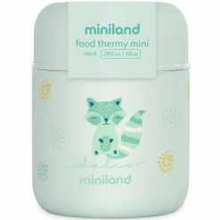Edelstahl-Isolierbox Silky Food Thermos Mini 280 ml - Mint